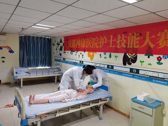 成都癲癇病醫院動態：我院護理部成功舉辦2021護士技能大賽