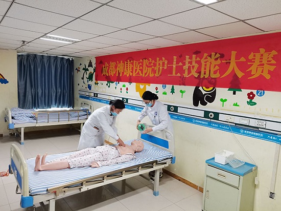 成都癲癇病醫院動態：我院護理部成功舉辦2021護士技能大賽