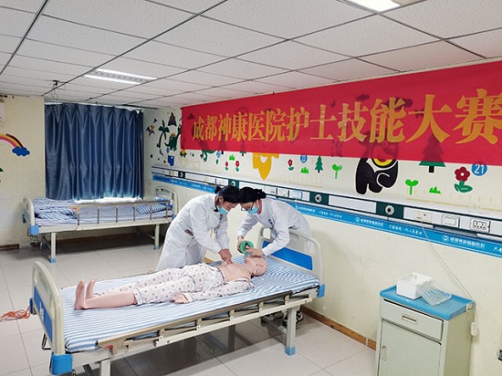 成都癲癇病醫院動態：我院護理部成功舉辦2021護士技能大賽